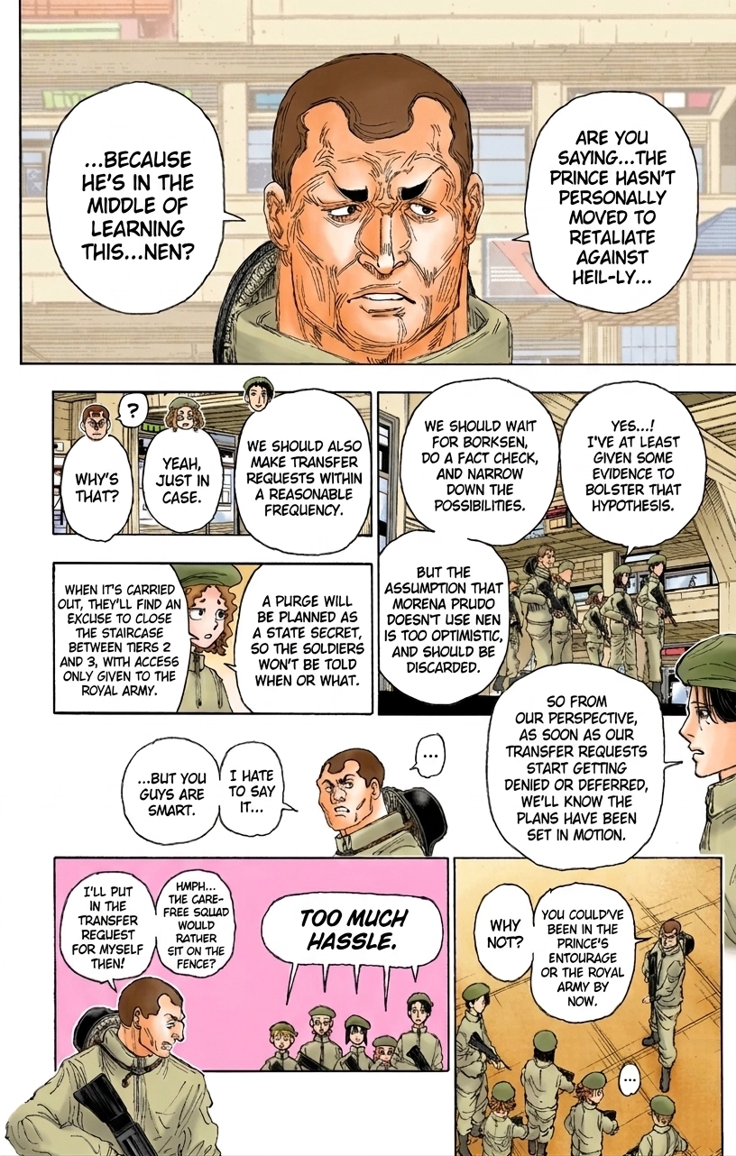 HUNTER x HUNTER (Official Colored) Chapter 394 page 14 - 