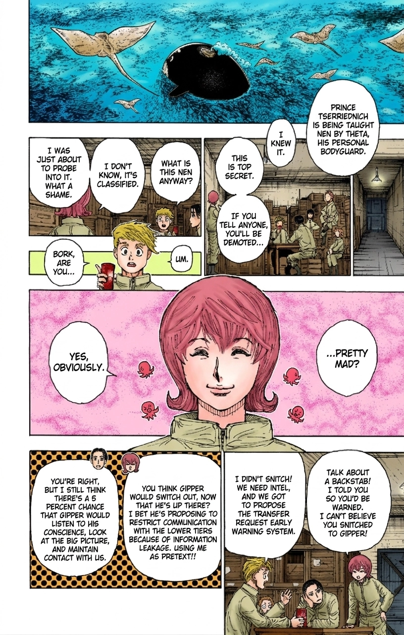 HUNTER x HUNTER (Official Colored) Chapter 394 page 16 - 
