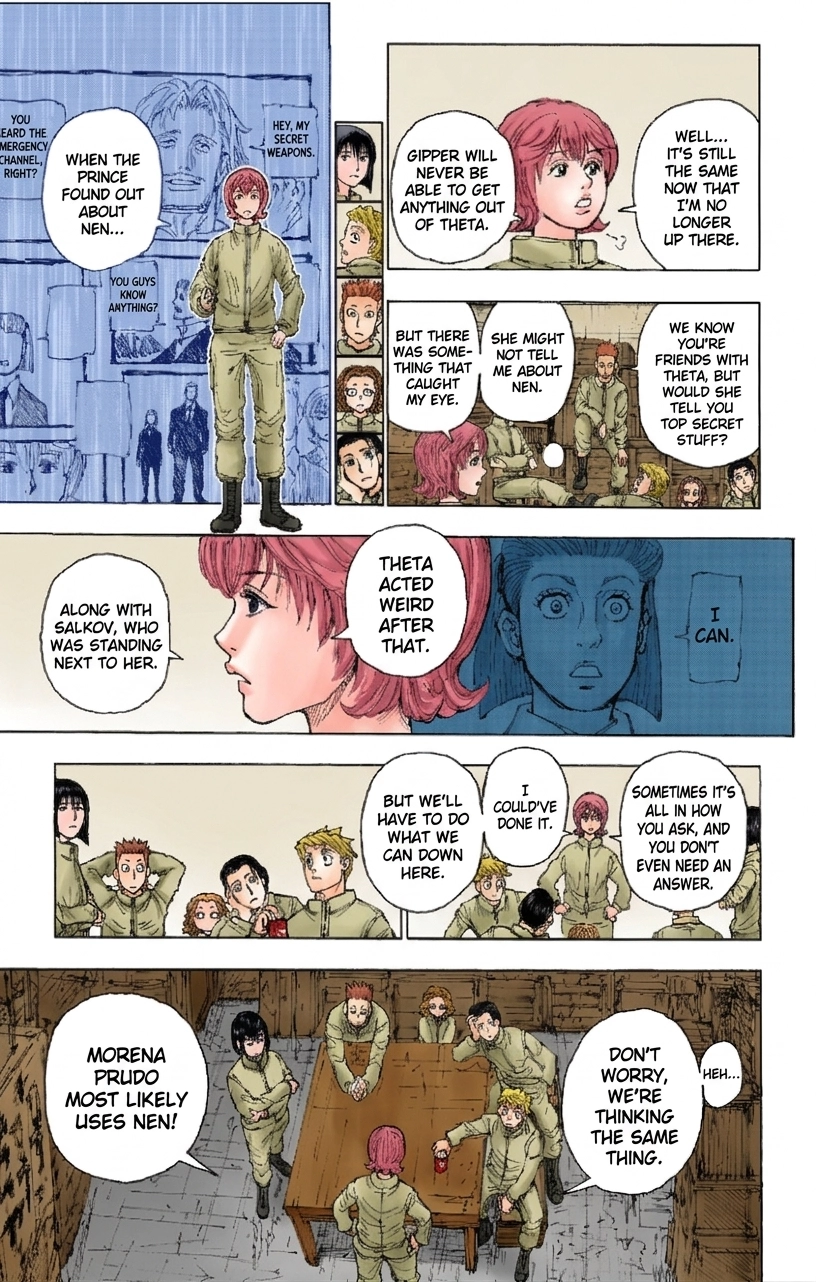 HUNTER x HUNTER (Official Colored) Chapter 394 page 17 - 
