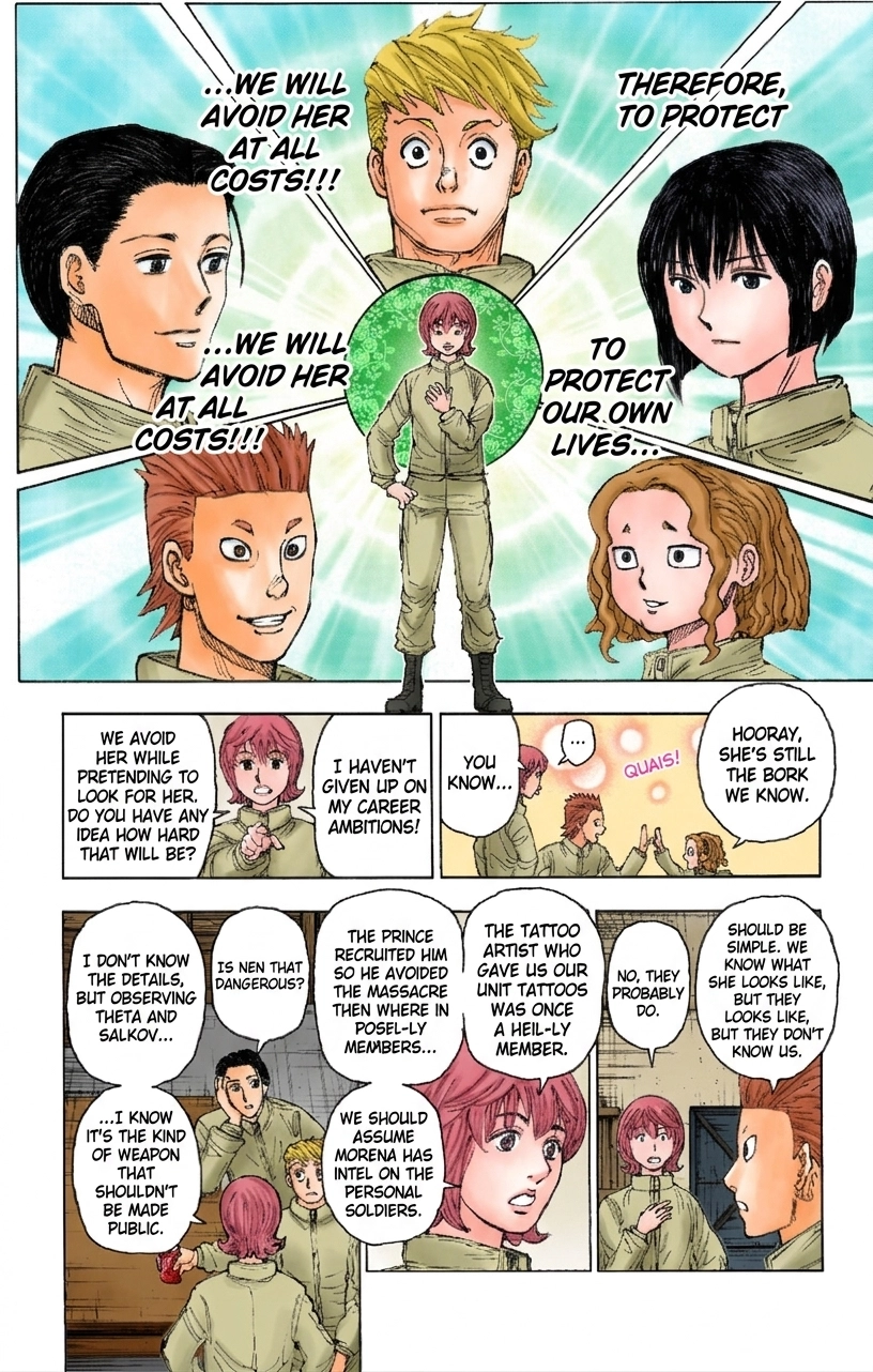 HUNTER x HUNTER (Official Colored) Chapter 394 page 18 - 
