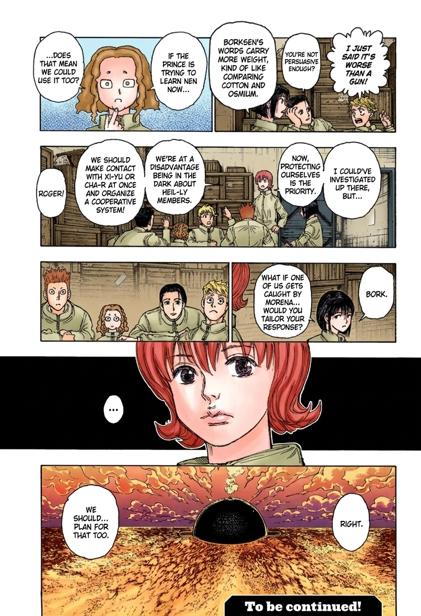 HUNTER x HUNTER (Official Colored) Chapter 394 page 19 - 