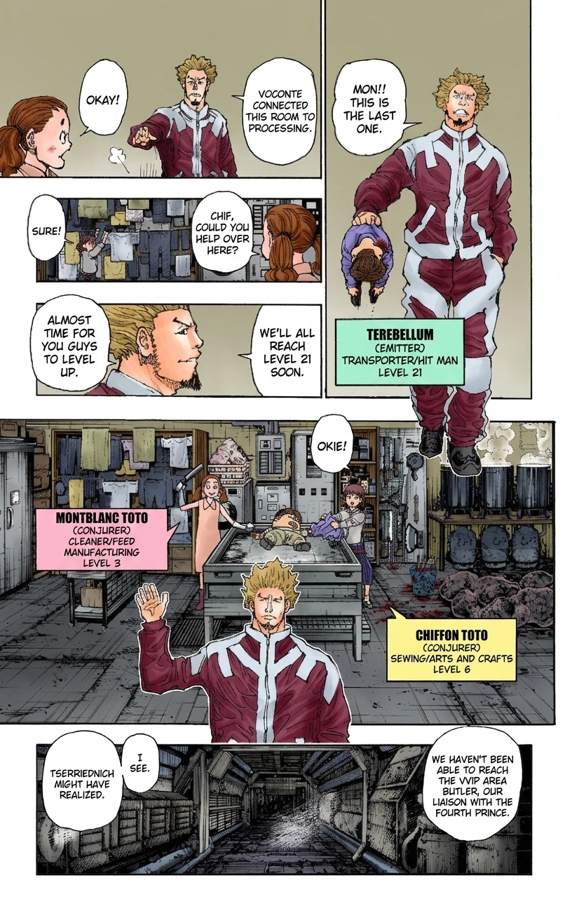 HUNTER x HUNTER (Official Colored) Chapter 394 page 5 - 