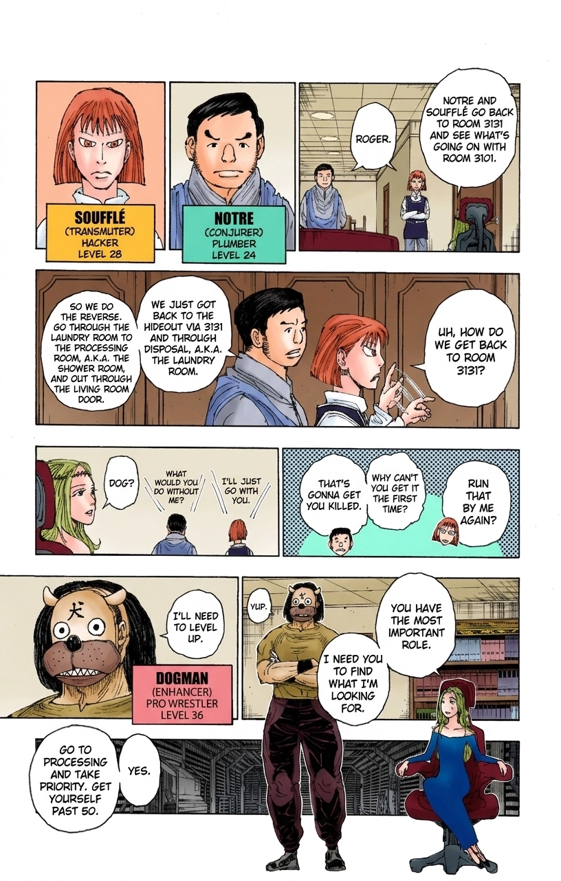 HUNTER x HUNTER (Official Colored) Chapter 394 page 7 - 