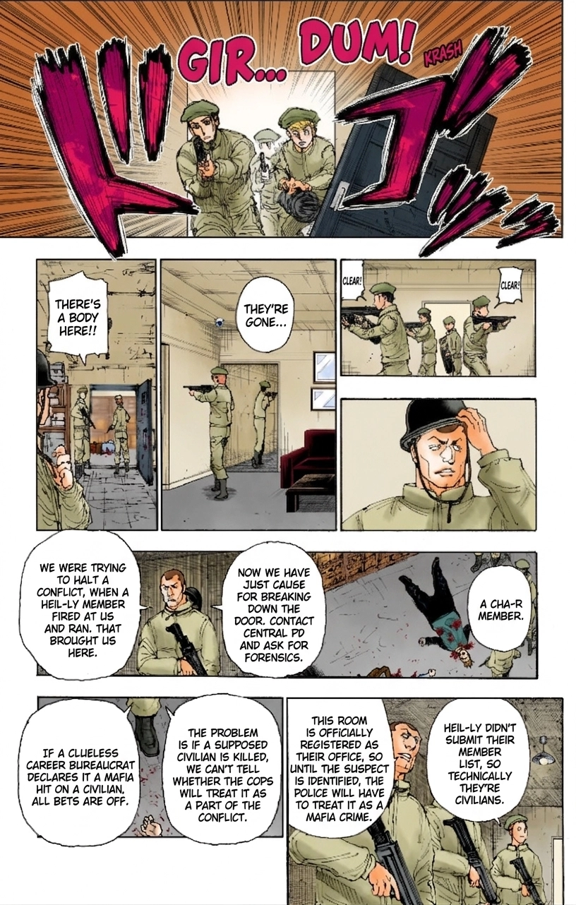 HUNTER x HUNTER (Official Colored) Chapter 394 page 9 - 