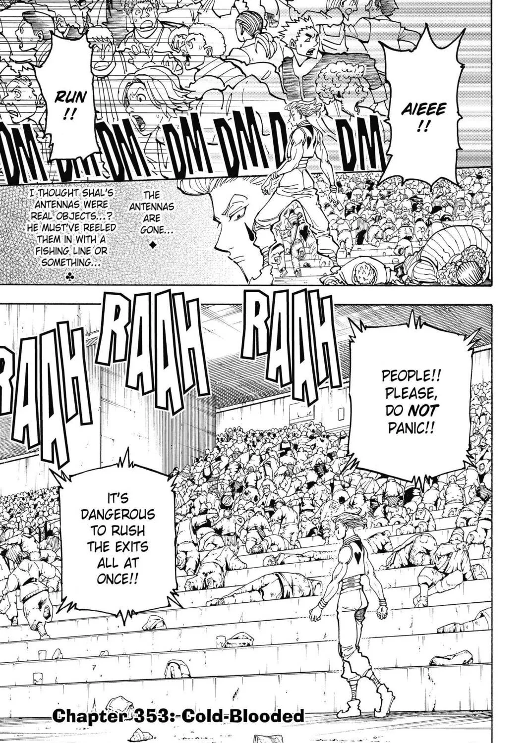 Hunter x Hunter Chapter 353 page 1 - 