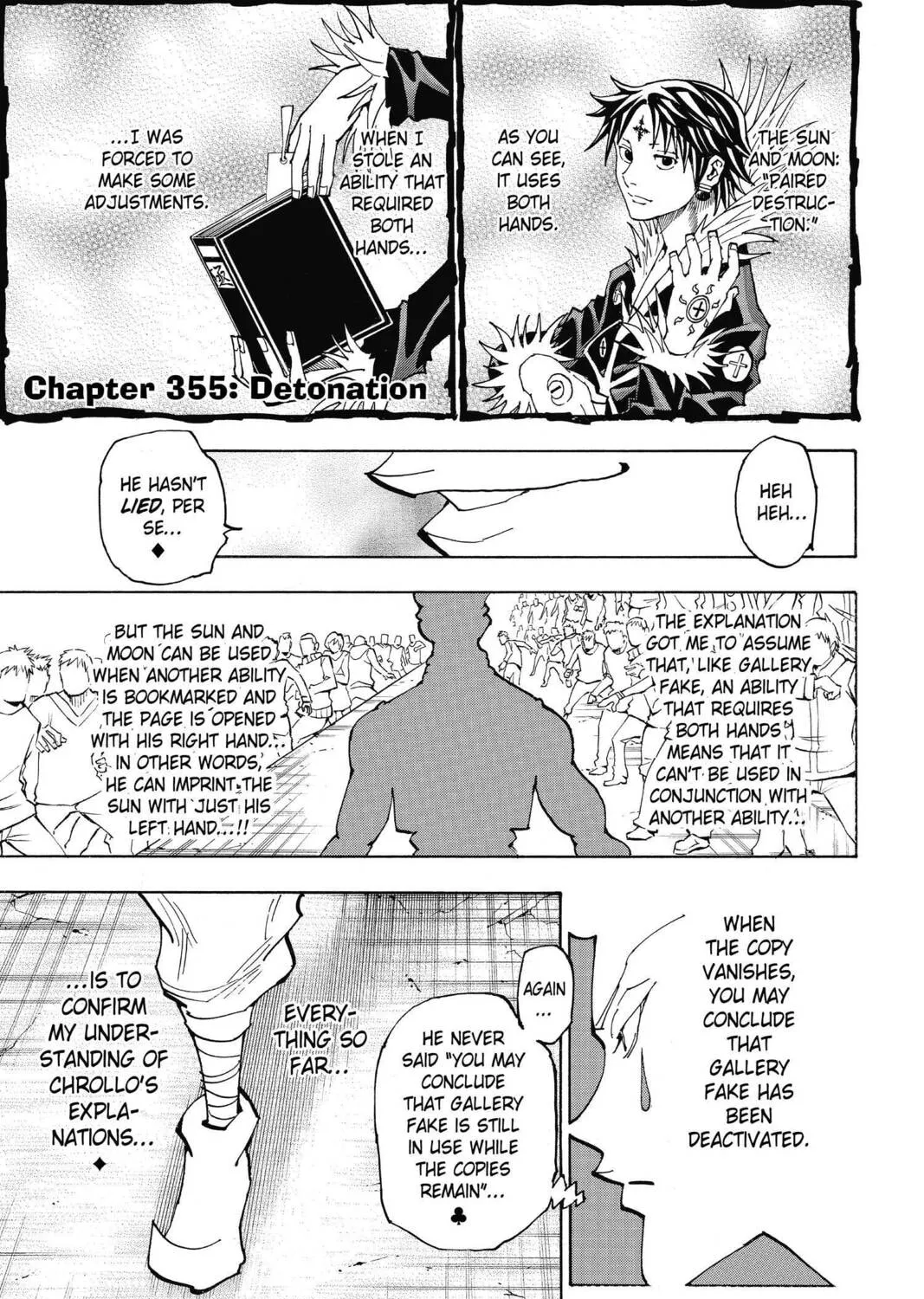 Hunter x Hunter Chapter 355 page 1 - 