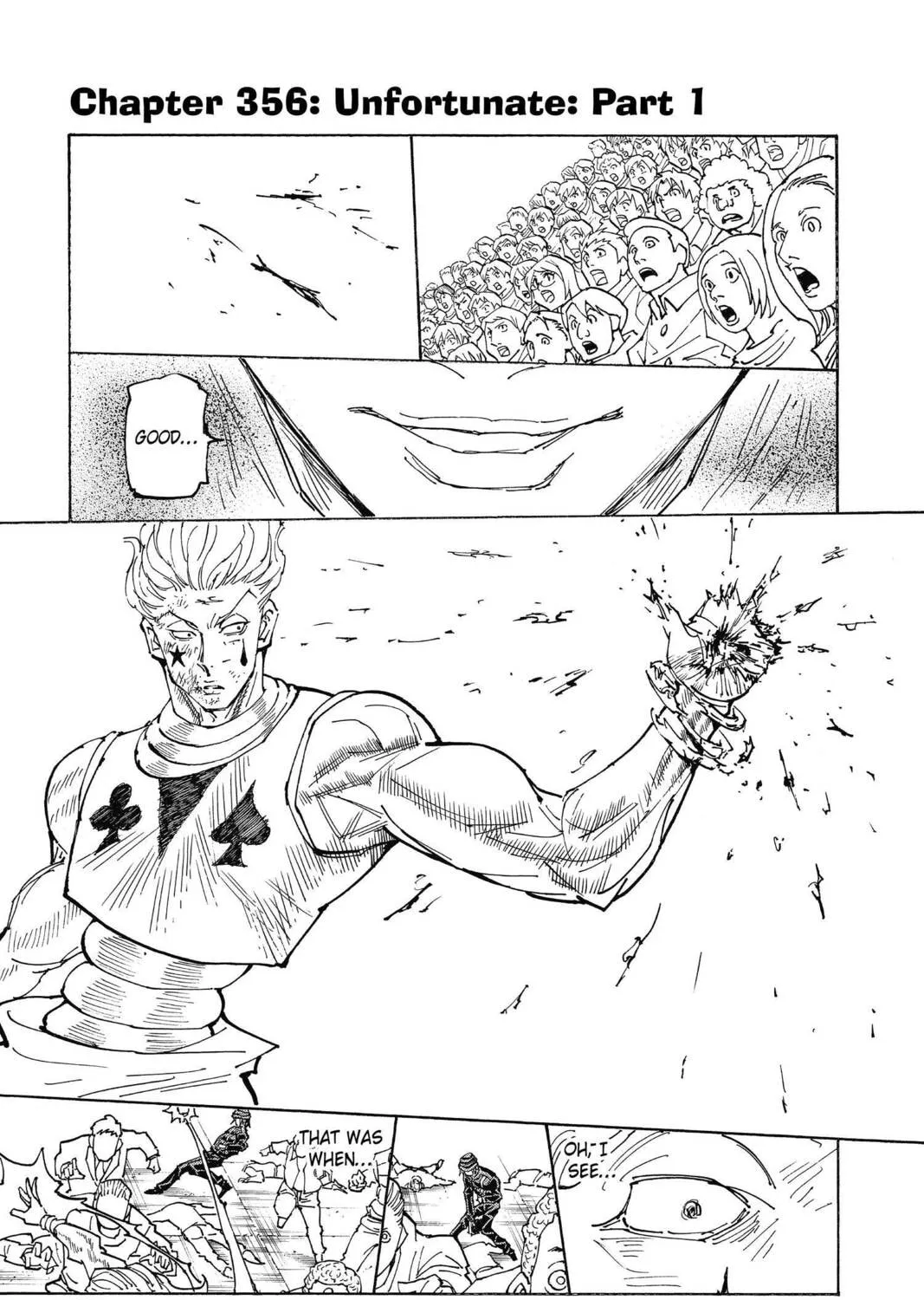 Hunter x Hunter Chapter 356 page 1 - 