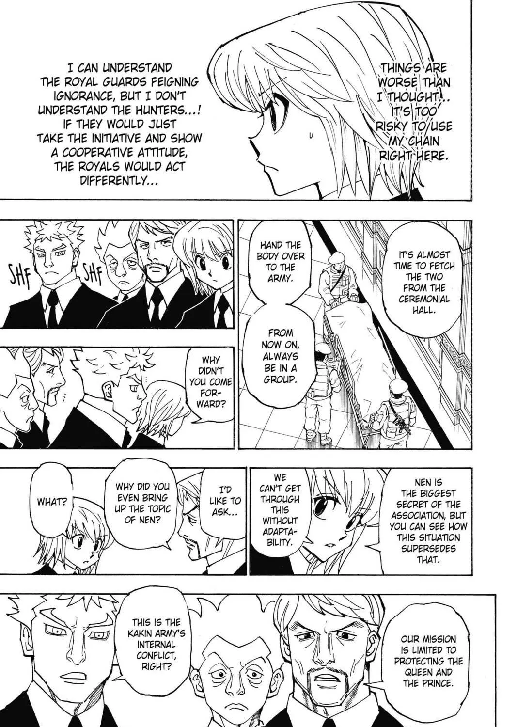 Hunter x Hunter Chapter 359 page 19 - 