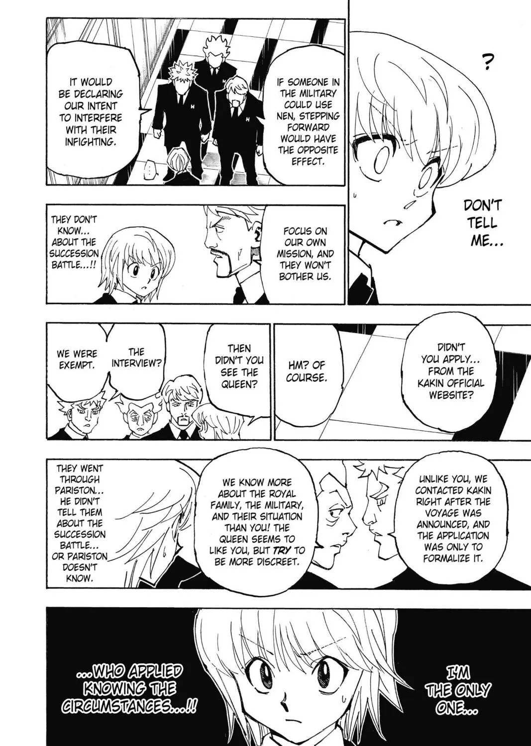 Hunter x Hunter Chapter 359 page 21 - 