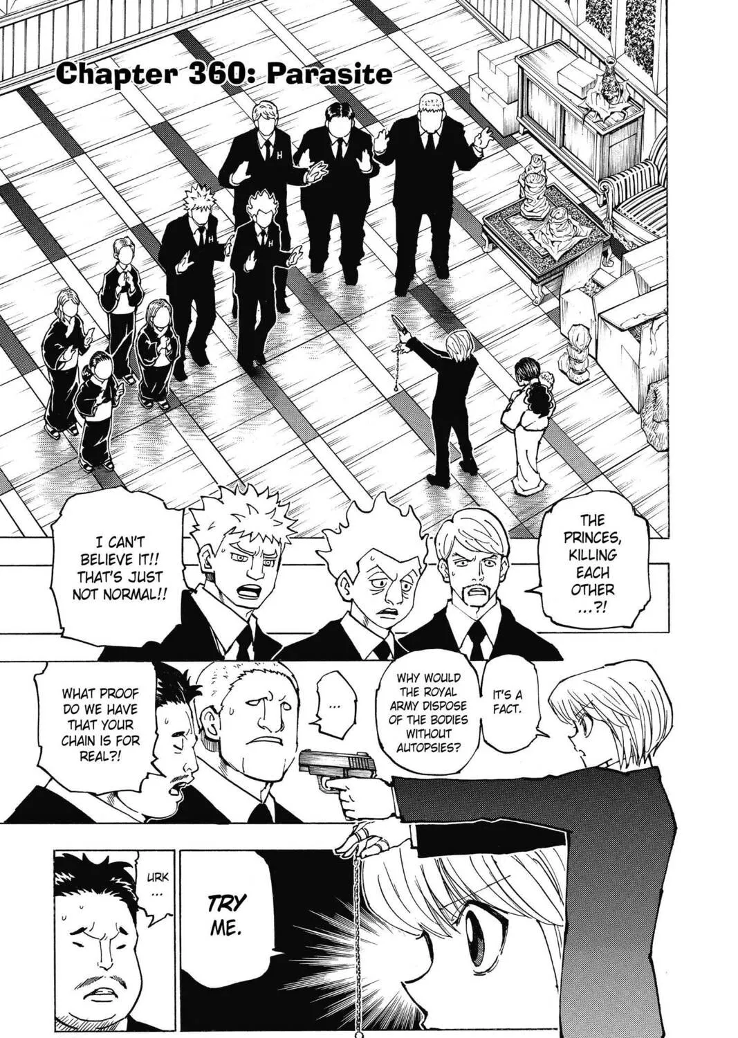 Hunter x Hunter Chapter 360 page 1 - 