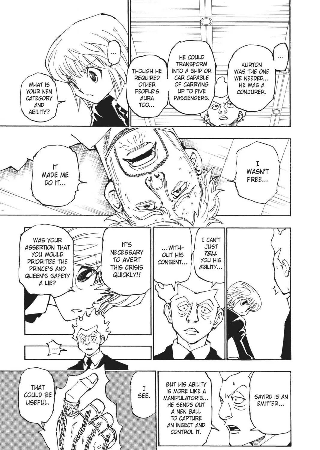 Hunter x Hunter Chapter 361 page 9 - 