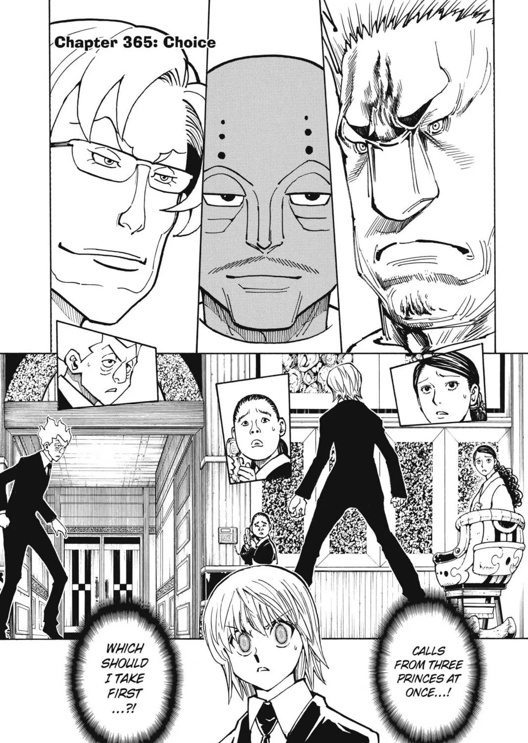 Hunter x Hunter Chapter 365 page 1 - 