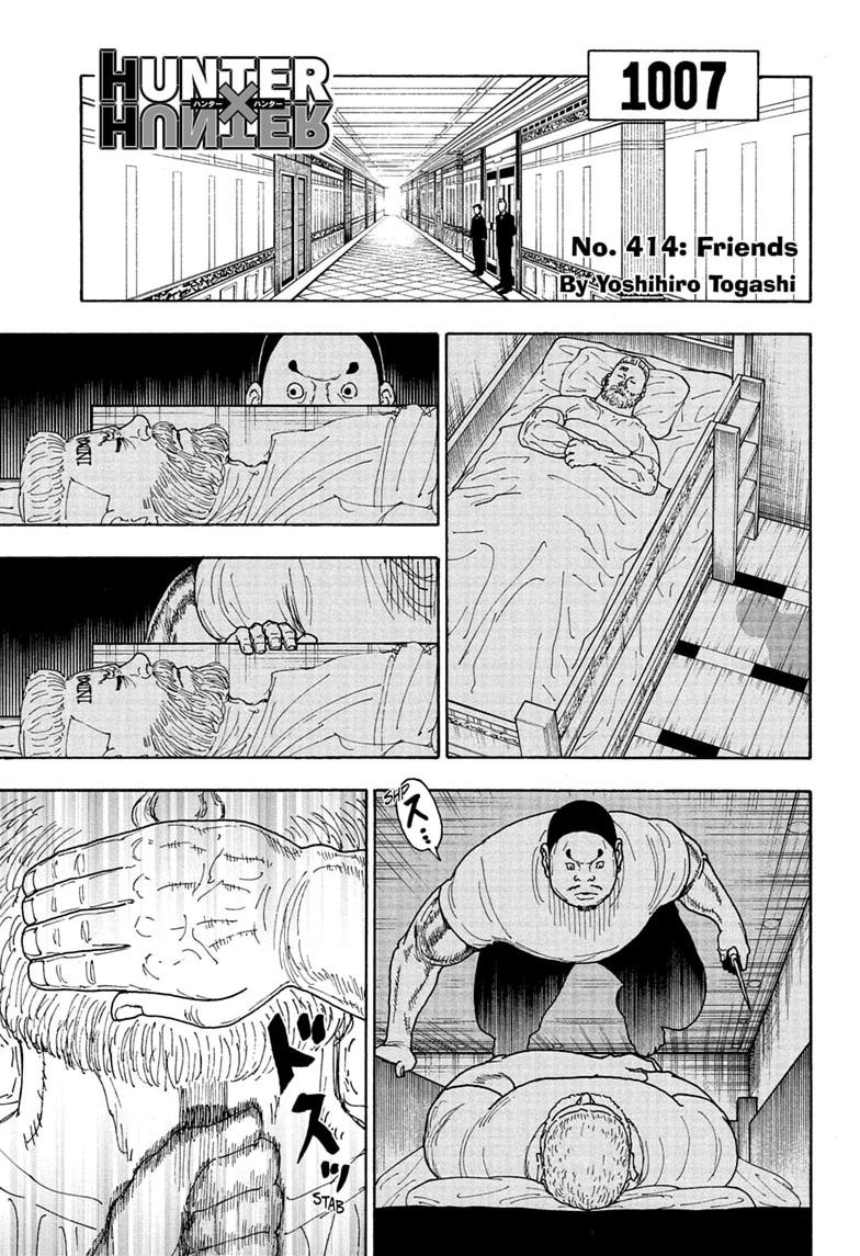 Hunter x Hunter Chapter 414 page 1 - 
