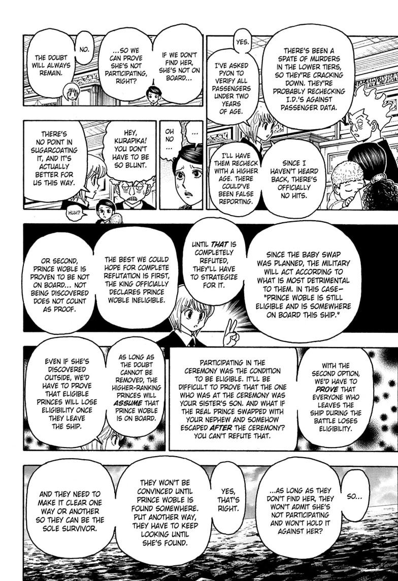 Hunter x Hunter Chapter 414 page 14 - 