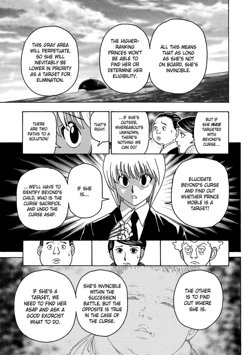 Hunter x Hunter Chapter 414 page 15 - 