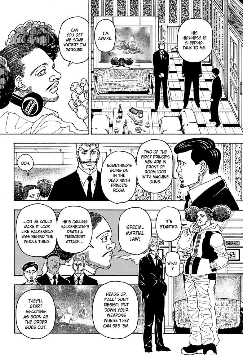 Hunter x Hunter Chapter 414 page 4 - 