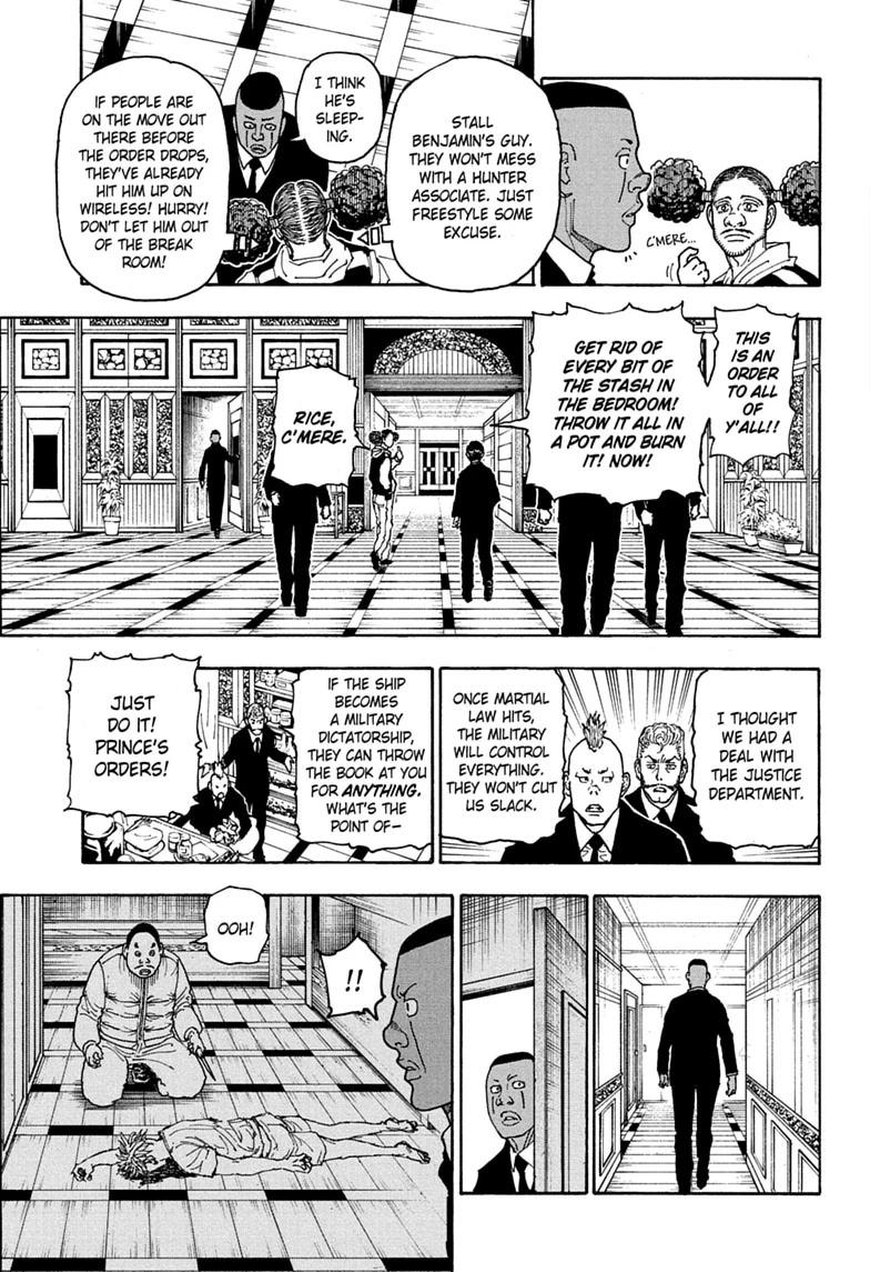 Hunter x Hunter Chapter 414 page 5 - 