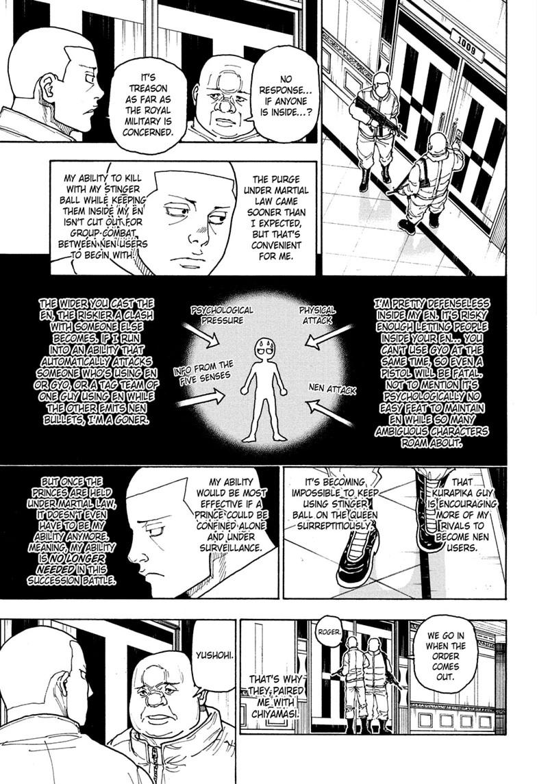 Hunter x Hunter Chapter 414 page 7 - 