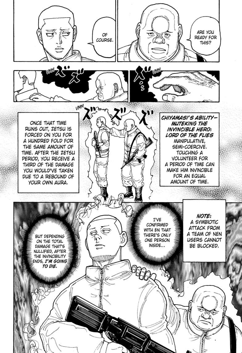 Hunter x Hunter Chapter 414 page 8 - 