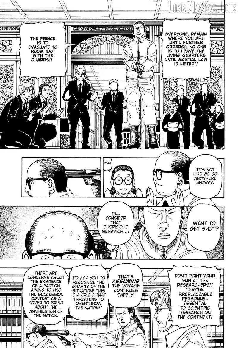 Hunter x Hunter Chapter 415 page 14 - 