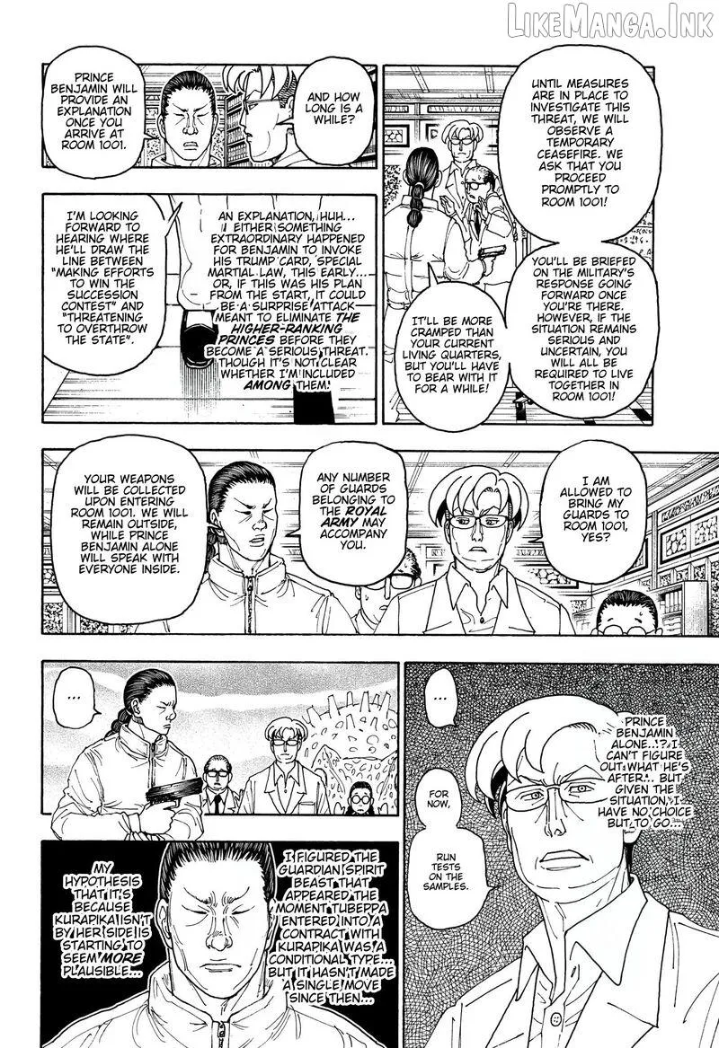Hunter x Hunter Chapter 415 page 15 - 