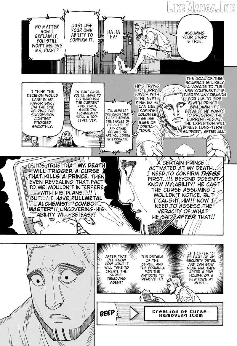 Hunter x Hunter Chapter 415 page 5 - 