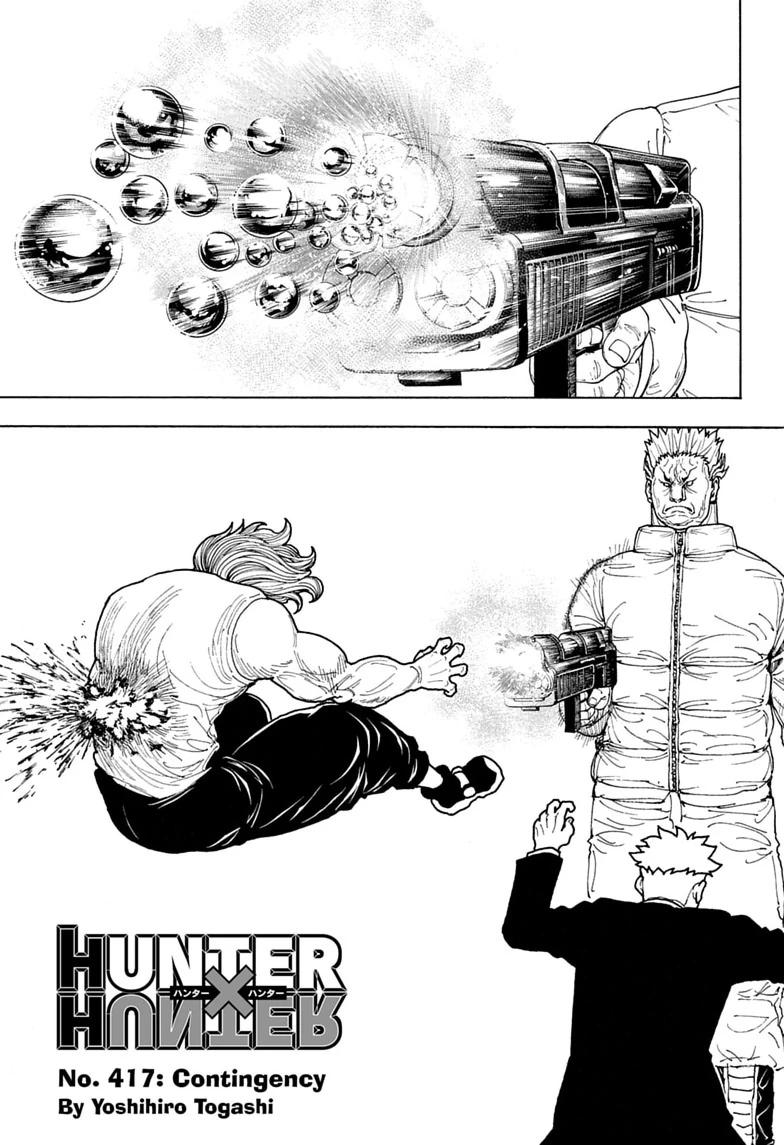 Hunter x Hunter Chapter 417 page 1 - 
