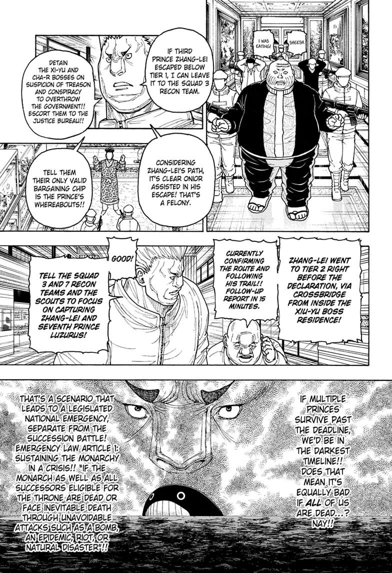 Hunter x Hunter Chapter 417 page 15 - 