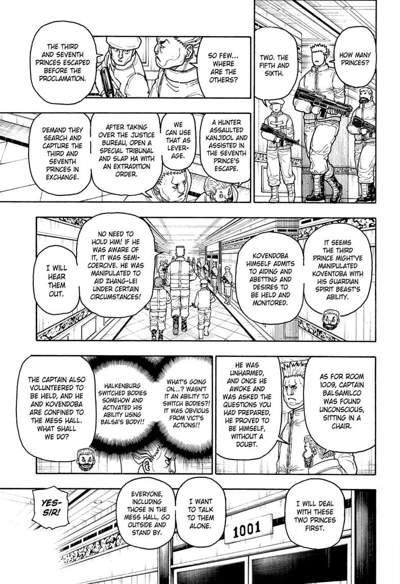 Hunter x Hunter Chapter 417 page 7 - 