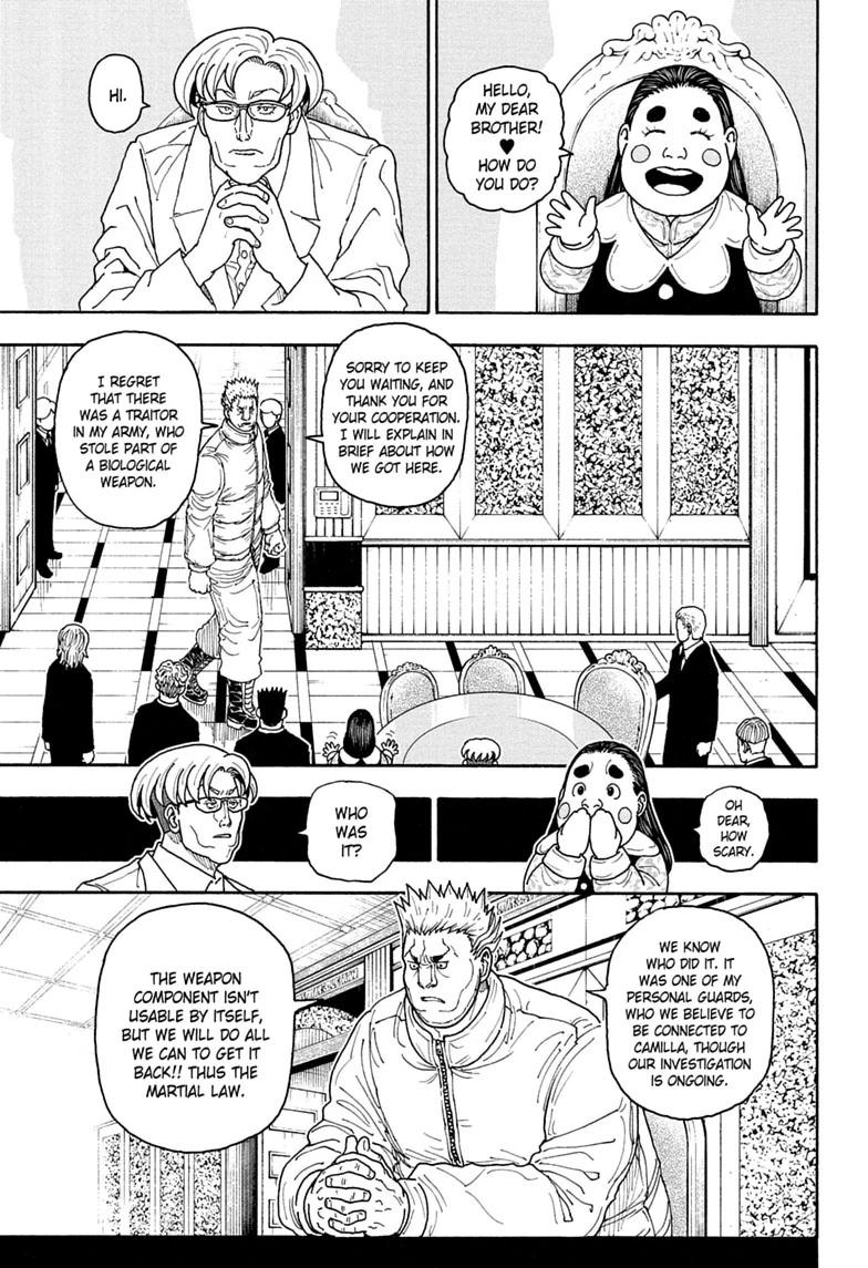 Hunter x Hunter Chapter 417 page 9 - 
