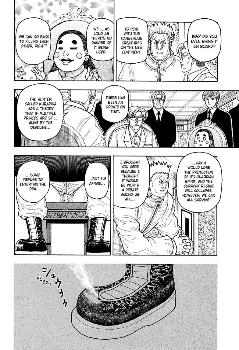 Hunter x Hunter Chapter 417 page 10 - 