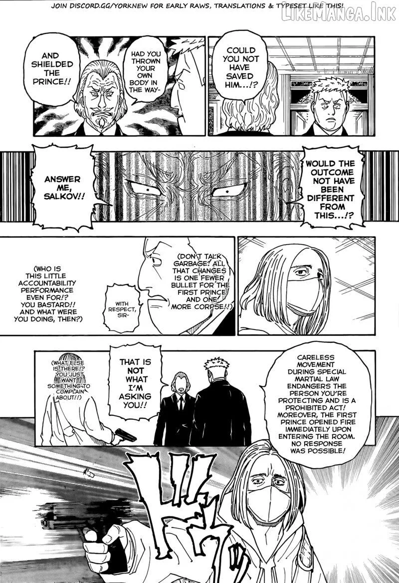 Hunter x Hunter Chapter 418 page 13 - 