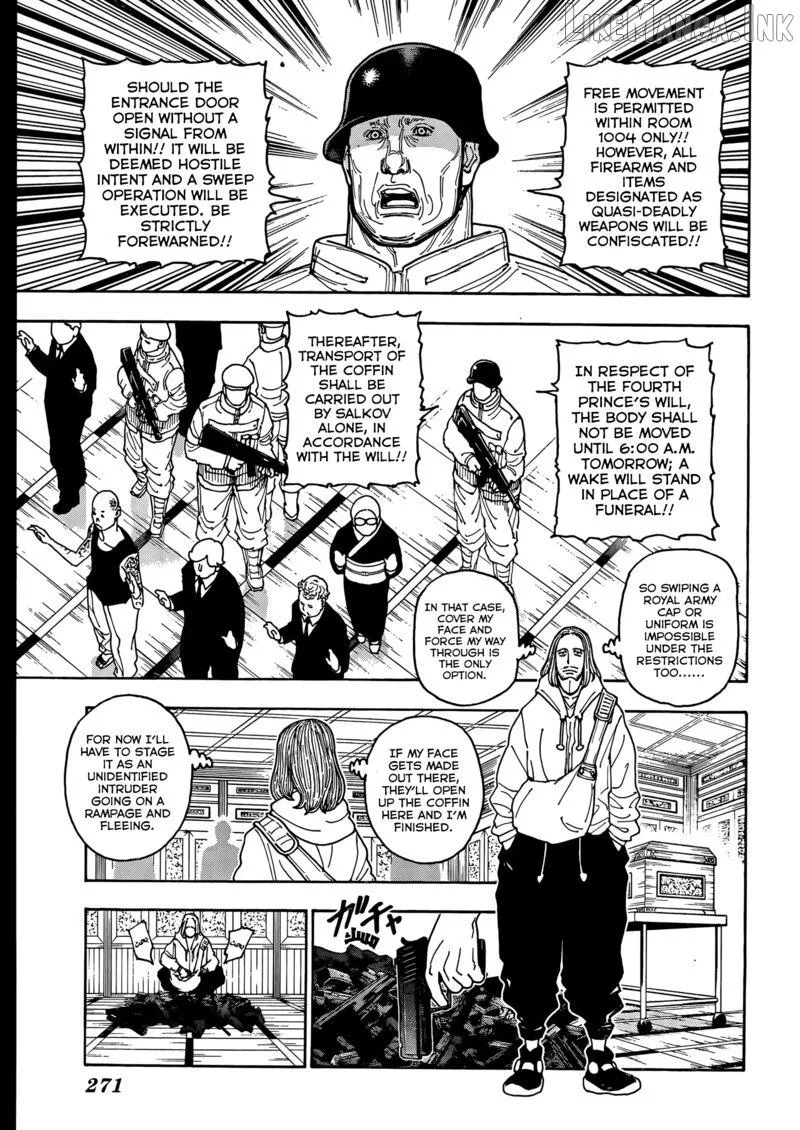 Hunter x Hunter Chapter 418 page 15 - 