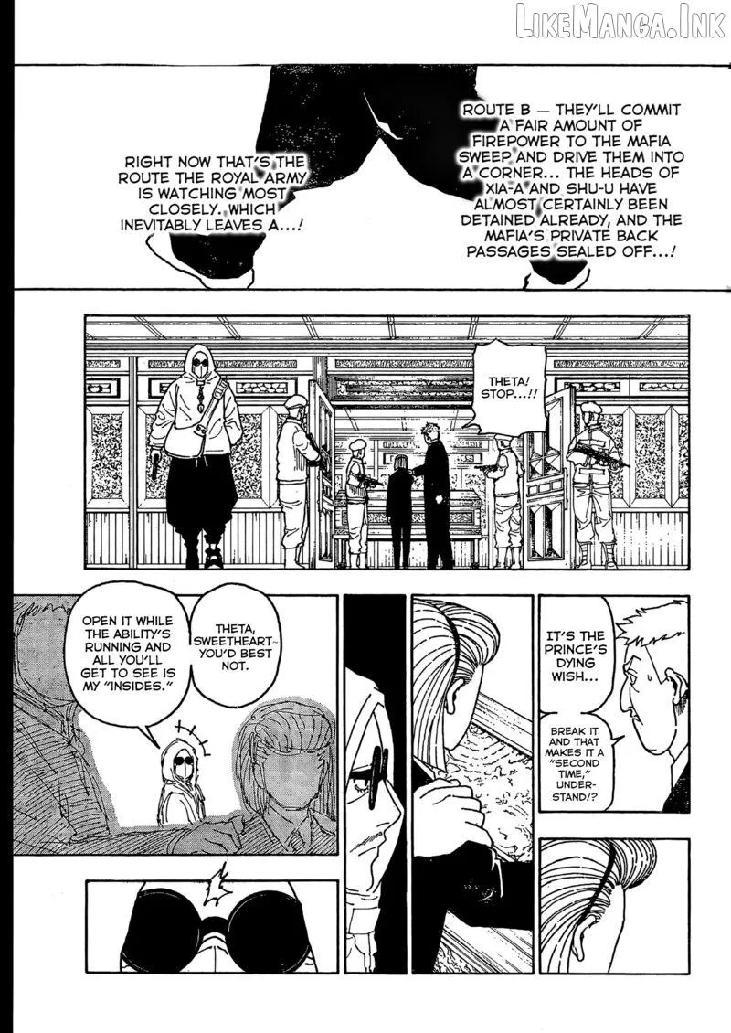 Hunter x Hunter Chapter 418 page 17 - 