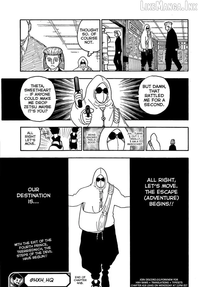 Hunter x Hunter Chapter 418 page 19 - 