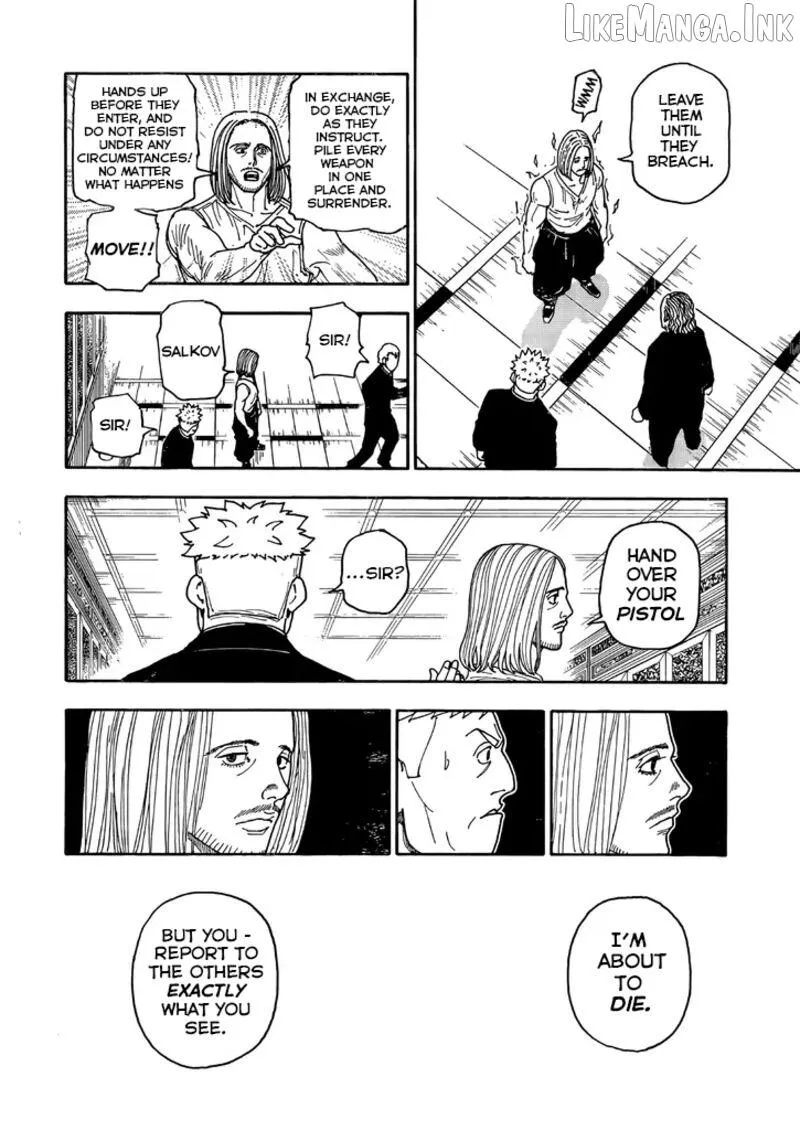 Hunter x Hunter Chapter 418 page 8 - 
