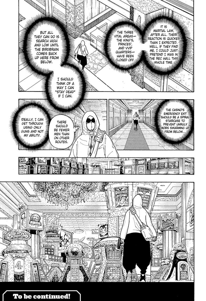 Hunter x Hunter Chapter 419 page 19 - 