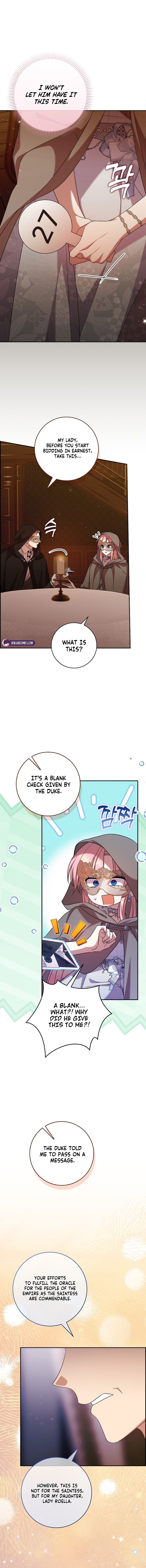 Hush Now, Saintess! Chapter 36 page 9 - 