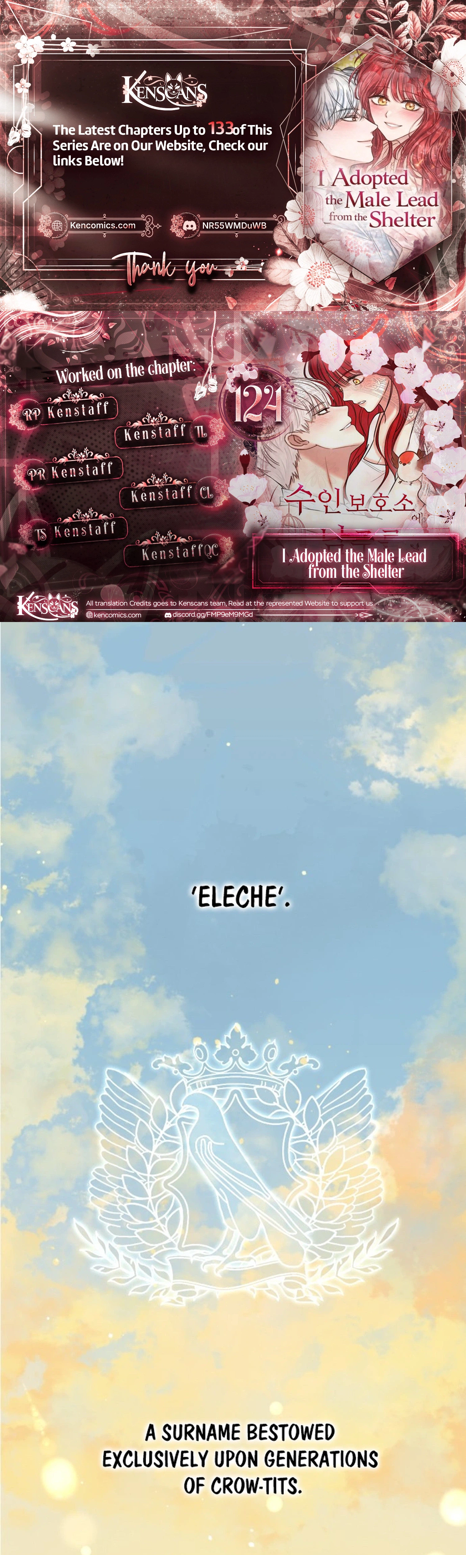 I Adopted the Male Lead from the Shelter 〘Official〙 Chapter 124 page 1 - 
