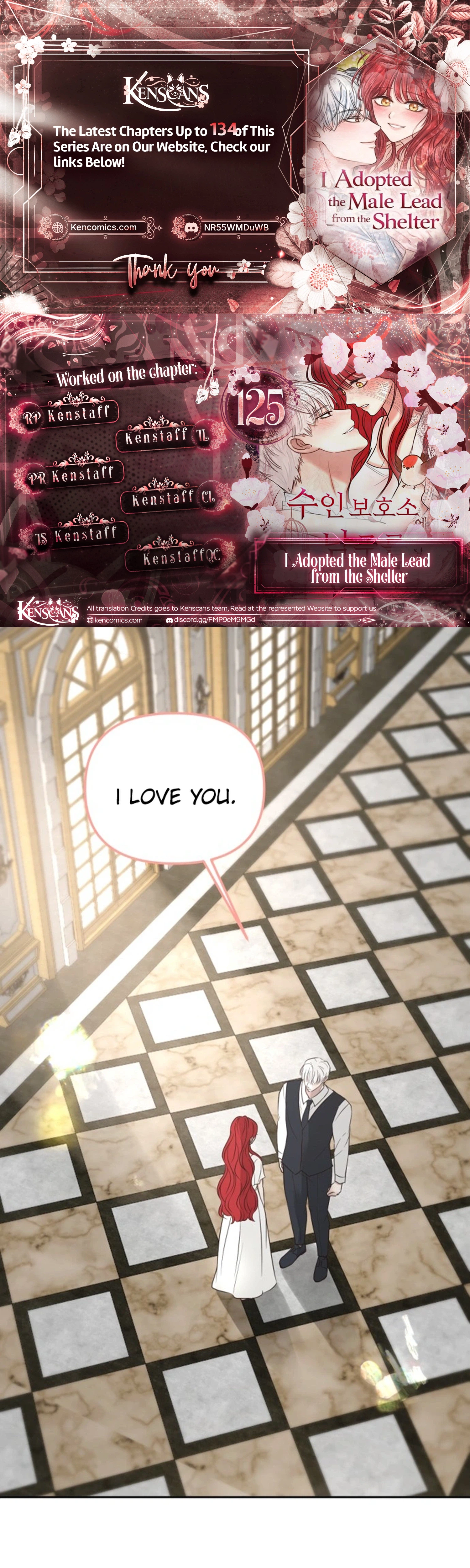 I Adopted the Male Lead from the Shelter 〘Official〙 Chapter 125 page 1 - 