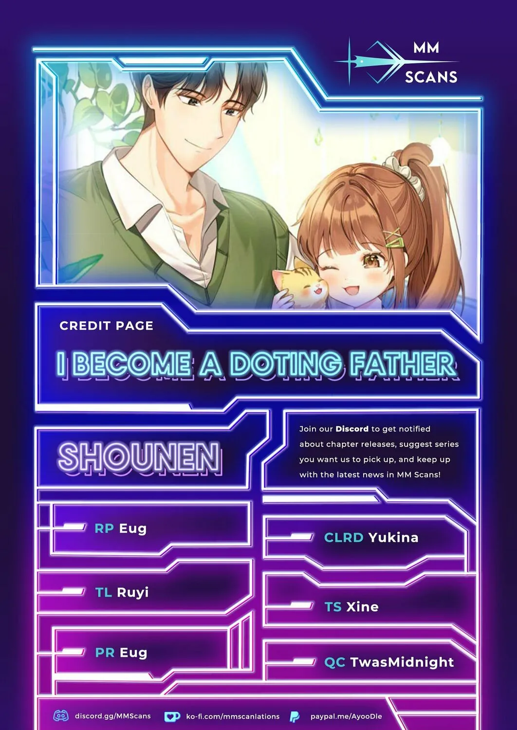 I Became a Doting Father Chapter 124 page 1 - 