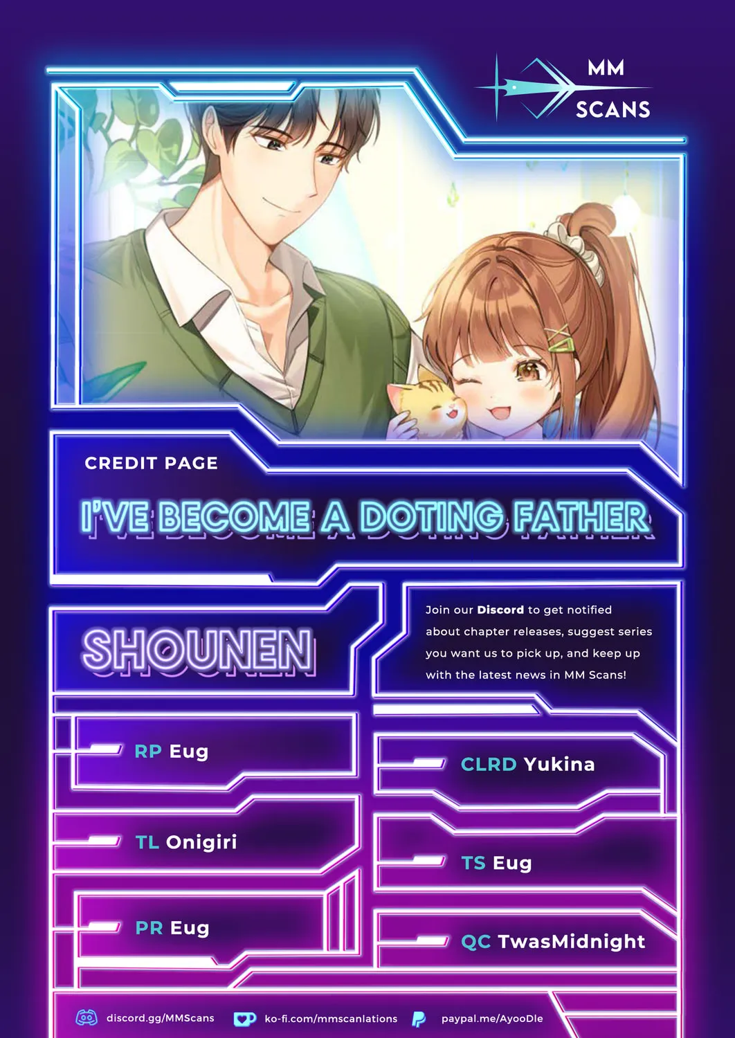 I Became a Doting Father Chapter 127 page 1 - 