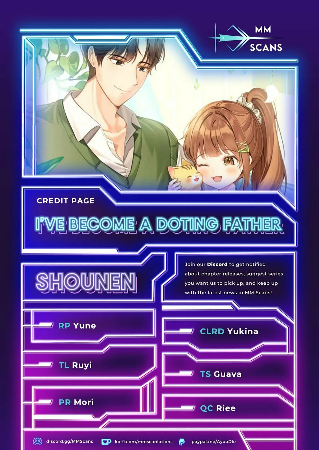 I Became a Doting Father Chapter 135 page 1 - 