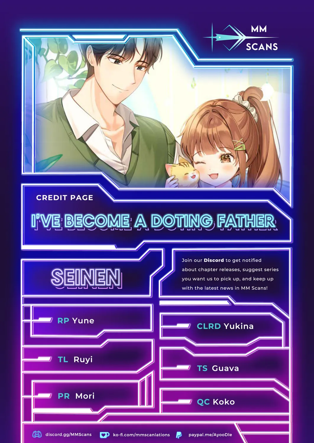 I Became a Doting Father Chapter 136 page 1 - 