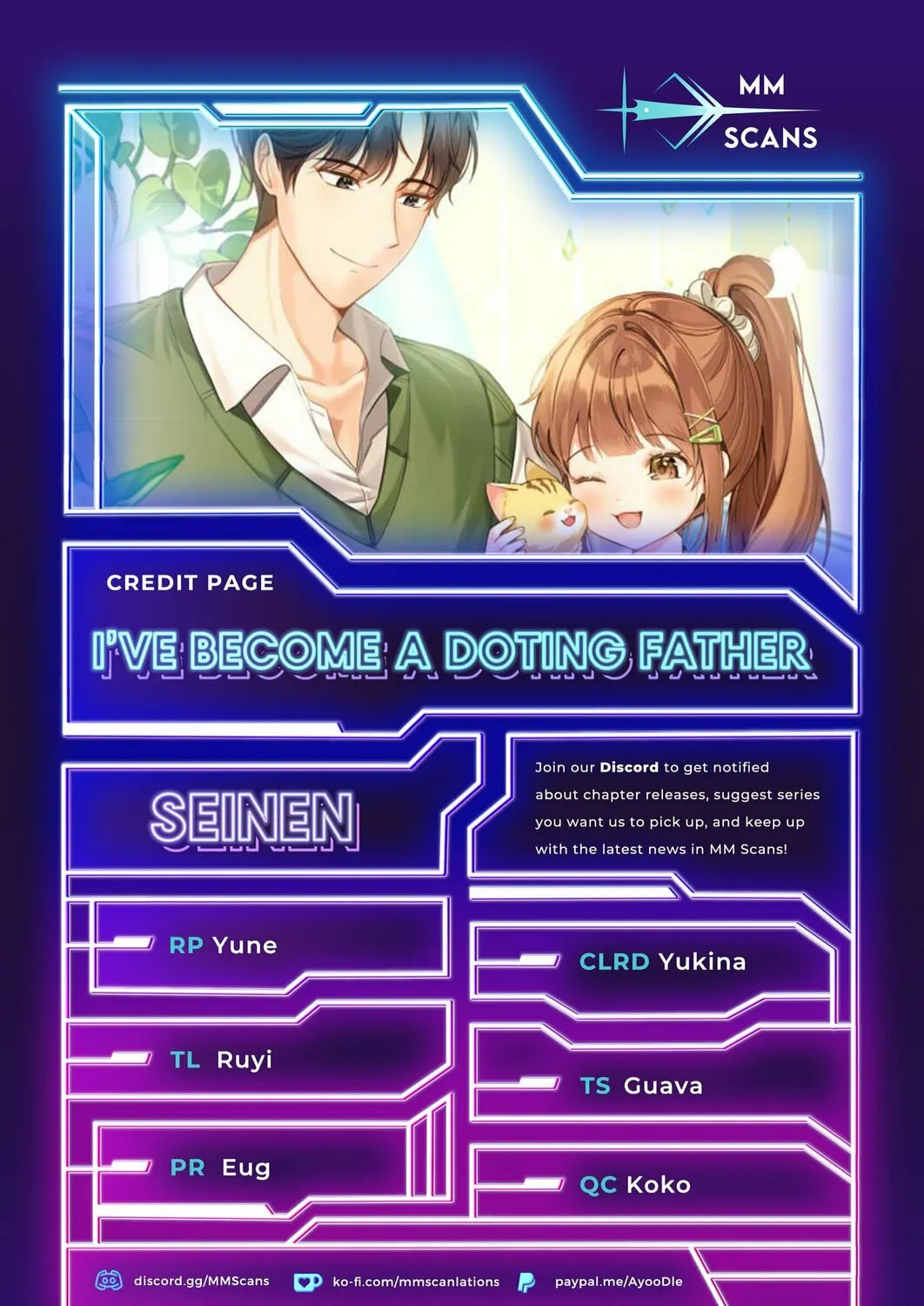 I Became a Doting Father Chapter 137 page 1 - 
