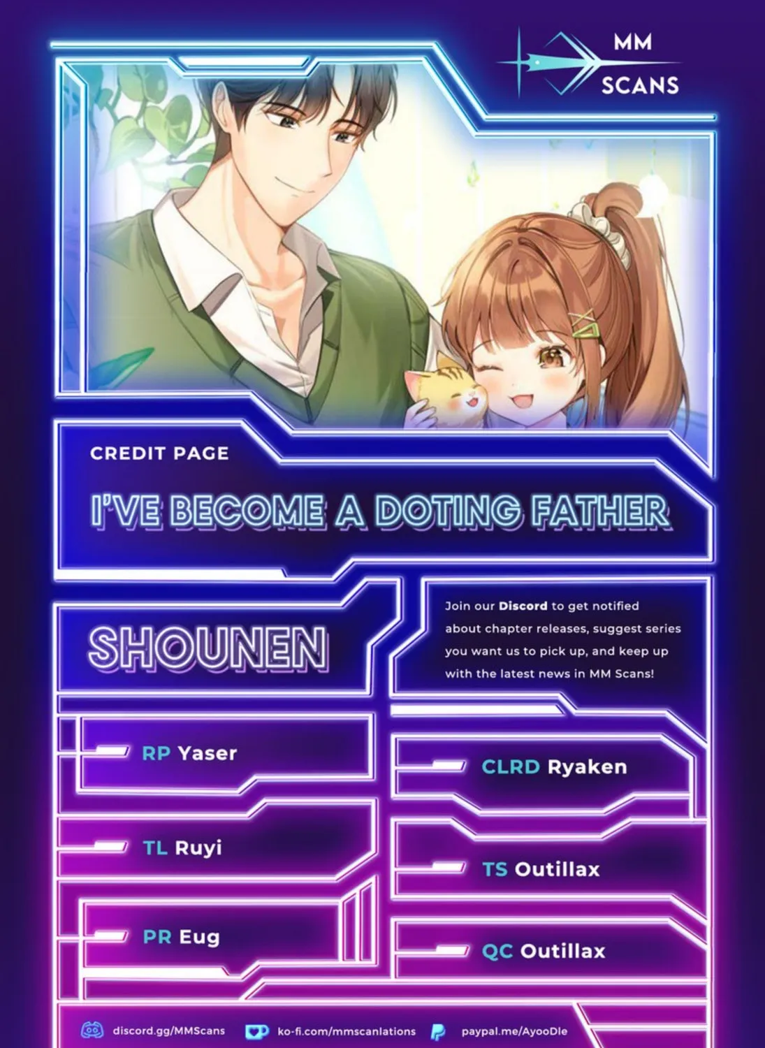 I Became a Doting Father Chapter 156 page 1 - 