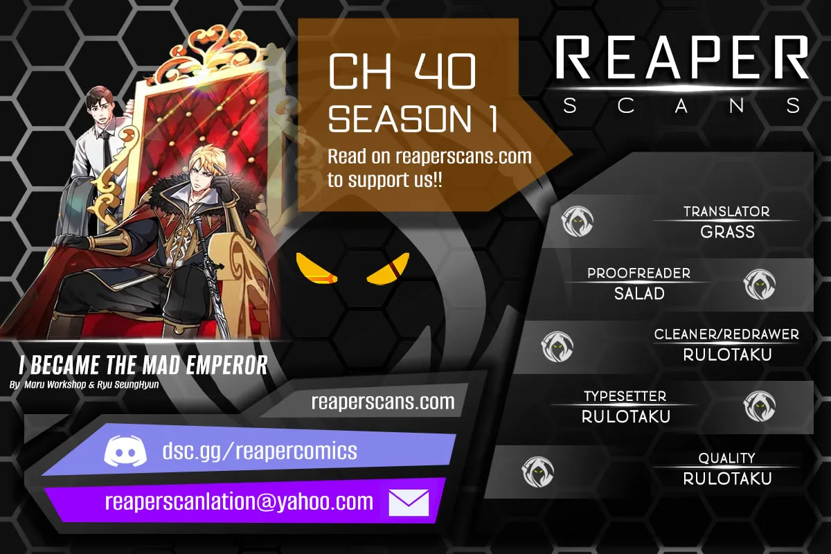 I Became the Mad Emperor Chapter 40 page 1 - 