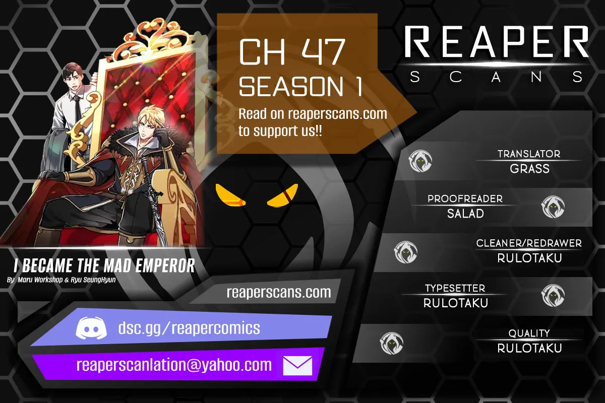 I Became the Mad Emperor Chapter 47 page 1 - 