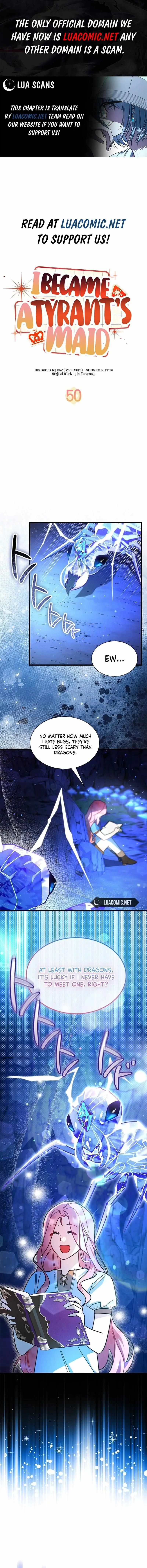 I Became The Tyrant's Chambermaid Chapter 50 page 1 - 