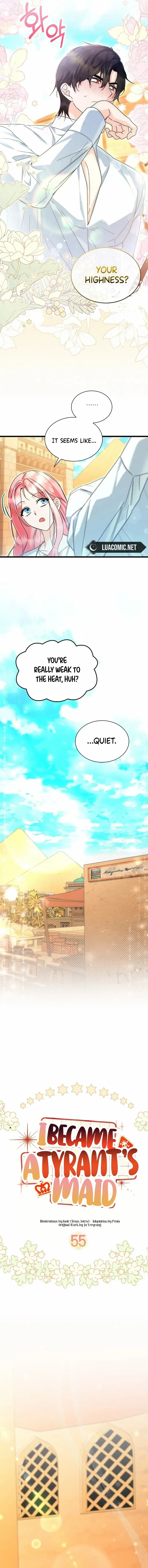 I Became The Tyrant's Chambermaid Chapter 55 page 6 - 